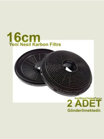 Resim Bosch Siemens Lc68kak20r Ankastre Davlumbaz Aspiratör Uyumlu 2 Adet Yeni Nesil Karbon Filtre 