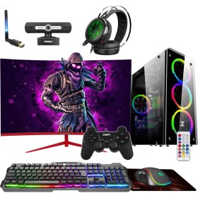 Resim Zeiron AMX15 AMD Ryzen 5 3600 8GB 1TB + 120GB SSD RX550 Freedos 27" Masaüstü Bilgisayar 