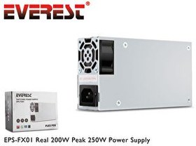 Resim Everest EPS-FX01 Real 200 W Peak 250 W Sata2 Güç Kaynağı 