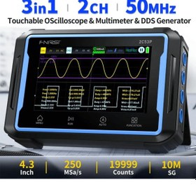 Resim 2c53p 3in1 El Tipi Tablet Osiloskop& Multimetre & Sinyal Jeneratö 