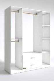 Resim Kenzlife Giysi Dolabı Orhan 175*120*40 Byz Gardırop 2 Çekmeceli 