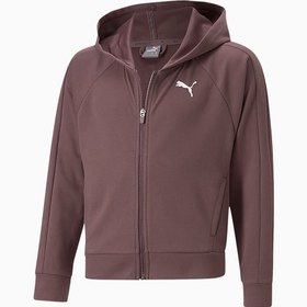 Resim Modern Sports Genç Kapüşonlu Tam Fermuarlı Ceket 
