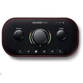 Resim Focusrite Vocaster Two USB-C Podcasting Ses Kartı 
