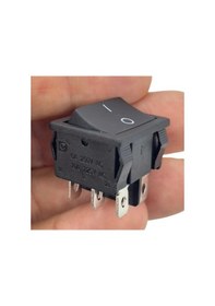 Resim Ic-129 Orta Boy Işıksız Anahtar On-on 6p Siyah 