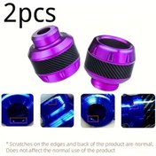 Resim Tongdashop Mor Motosiklet Çatal Koruyucu 2'li Set Purple Şok Emici 