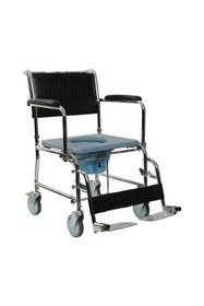 Resim GOLFİ Alüminyum Katlanabilir Manuel Klozetli Banyo Sandalyesi 