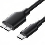 Resim Harici Sabit Diskler için Yüksek Hızlı USB-C'den Micro B'ye Kablo - Canvio, Seagate Backup Plus, WD My Passport ve Daha Fazlası ile Uyumlu - Altın Kaplama Bağlantı Noktaları, 100.58cm 