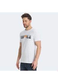 Resim Slazenger RASA IN Erkek Baskılı Beyaz Tişört 