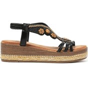 Resim Sandalet Kadın 25y171 Sy Guja Siyah Siyah 