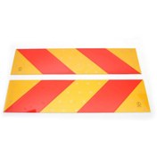 Resim POLATLI OTO AKSESUAR Tüvtürk E37 Belgeli Çapraz Reflektör - Kamyon Reflektör (yapıştırma) 