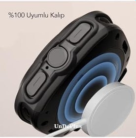 Resim CONSTRAIN - Samsung ile uyumlu Galaxy Watch 7 Ultra 47mm Sert PC Sadece Kasa Koruyucu (Ekran Koruyucusuz) - Siyah 