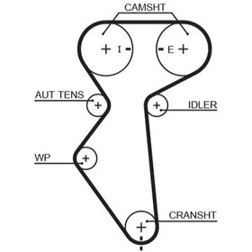 Resim Trıger Kayısı 127x254 Daewoo Chevrolet Aveo Kalos Lacettı Nubıra 1.4 1.6 16v 03 Ct887 