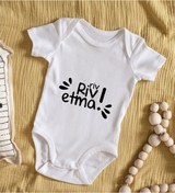 Resim Bitmeyenkartus Bk Kids Riv Riv Etma Tasarımlı Bebek Body Zıbın - Model 1 Çok Renkli 