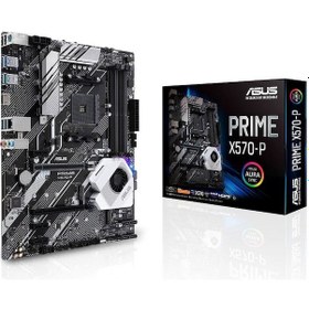 Resim Asus Prime X570-P AMD X570 4400 MHz (OC) DDR4 Soket AM4 ATX Anakart 