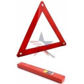 Resim Auto Tsur072 Üçgen Reflektör Demir Ayaklı Pls.Kutulu 