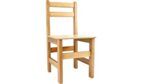 Resim Edutoys Sandalye Kayın 