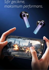 Resim Piranha 2065 Kablosuz Bluetooth Gaming Kulak Içi Kulaklık / Bt V5.3 / Mikrofon / Şarjlı / Oyuncu Kulaklığı 