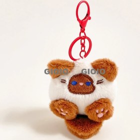 Resim Silver1 Peluş Karikatür Anahtarlık Kolye Küçük Hediye Bebek Kolye Çanta Çekicilik Aksesuarları (Yurt Dışından) 
