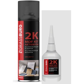 Resim GRASSBURG 2 K MDF Kit Aktivatör Sprey 