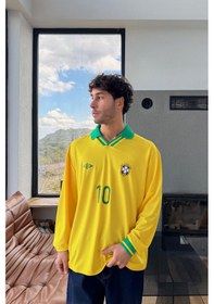 Resim Brezilya Forma Sarı Sarı 