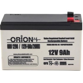 Resim Orion 12v 9ah Bakımsız Kuru Akü 