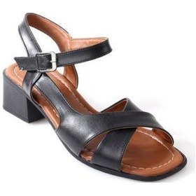 Resim Papuçcity Frzn 02879 4,5 Cm Kadın Topuklu Sandalet 001 