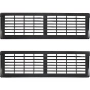 Resim Dekorasyon Modifiye Araba Hava Çıkış Kapağı Model Y Aksesuarları 2 Adet Tesla Model Y Koltuk Altında Havalandırma Koruma Kapağı 