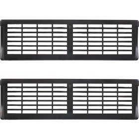 Resim Dekorasyon Modifiye Araba Hava Çıkış Kapağı Model Y Aksesuarları 2 Adet Tesla Model Y Koltuk Altında Havalandırma Koruma Kapağı 