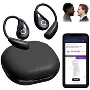 Resim Oeq Aı Tercüman Kulaklıklar Şarj Kutusu İle Gerçek Zamanlı Chatgpt İle Güçlendirilmiş 