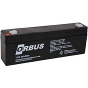 Resim ORBUS 12V 2.2 AH / 2.3 AH AKÜ KURU TİP (178*34*60) UZUN (0,9 KG) TSE'Lİ 