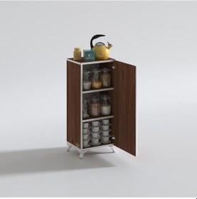 Resim Kenzlife mutfak dolabı mine 088*030*032 cvz kapaklı ayaklı banyo evrak ofis kitaplık ayakkabılık kiler 