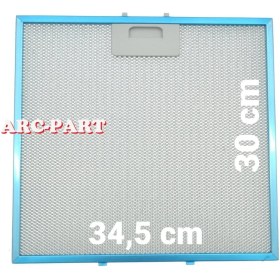 Resim ARC-PART Arçelik 34,5X30 cm Davlumbaz Alüminyum Filtre 