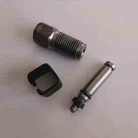 Resim Dashanshop 2t Evrensel Hidrolik Domuz Yağı Pompası Adaptörü 16mm Dişli Pompa Çekirdeği Siyah Conta 