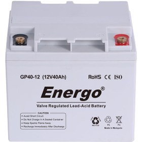 Resim ENERGO Gp40-12 12 Volt 40 Ah Bakımsız Kuru Akü 