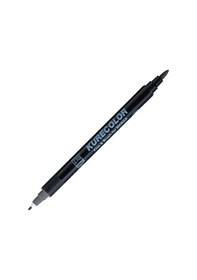 Resim Supertrend Kurecolor Fine & Brush For Manga Marker Çizim Kalemi 829 Dark Steel Gray 