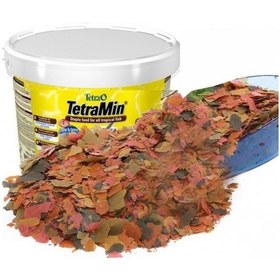 Resim Tetra Tetramin Flakes Pul Balık Yemi 250 Gram -Açık- 