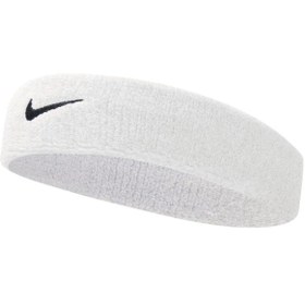 Resim Nike Aksesuar Swoosh Unisex Beyaz Antrenman Saç Bandı N.NN.07.101.OS 