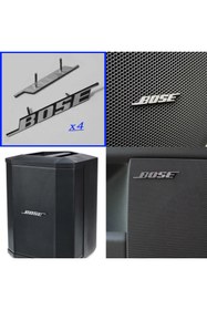 Resim GCP German Car Parts Bose Hoparlör Logo - Bose Amblem Logo 5 Adet 