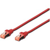 Resim Digitus Dk-1644-030/R 3 Mt Cat6 Awg26/7 S/Ftp Lszh Kırmızı Patch 