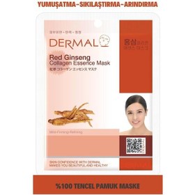 Resim Dermal Kırmızı Ginseng Özlü Kolajen Maskesi 23Gr 