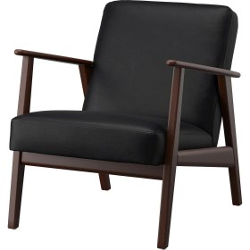 Resim IKEA Siyah Şık Kanepe - Tekli Koltuk 