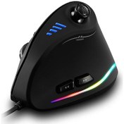 Resim Reedark E-spor İ&ccedil İn Dikey Oyun Fare, Ergonomik Kablolu, Makro Programlanabilir, Renkli Işık Efekti, Windows Uyumlu Optik 