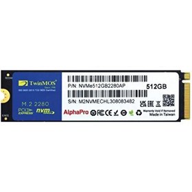 Resim TwinMOS NVME512GB2280AP 512 GB 3600-3250 MB/S TLC 3DNAND PCIe Gen3 NVMe SSD TwinMOS