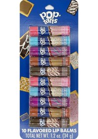 Resim Taste Beauty Pop Tarts Lip Balm Dudak Balsamı Çeşit Paketi 10 Adet 