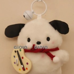 Resim Silver1 Yeni Iyi Şanslar Maskot Peluş Bebek Kolye Sevimli Küçük Ejderha Karikatür Bebek Çanta Çekicilik Anahtarlık Küçük Kolye (Yurt Dışından) 