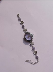 Resim Reorah Collection Violet Flower Saat 