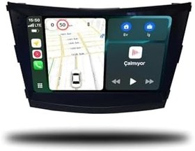 Resim Martechno Ssangyong Xlv 2015-2019 Uyumlu Android Multimedya 4gb Ram 64gb Hafıza 