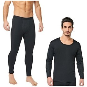 Resim Bonbonetti Erkek Termal Içlik Termal Takım Set Termal Çorap Polar Bere Karışık Xxl Siyah 