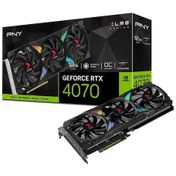 Resim PNY NVDIA GeForce RTX 4070 VCG407012TFXXPB1-O 12 GB GDDR6X 192 Bit Ekran Kartı 