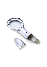 Resim Büro Ev Ofis İçin 7x Büyütür 50mm Optik Lens 6led Işıklı Büyüteç El Büyüteci 